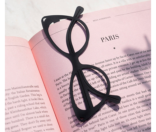 Marque-page lunettes