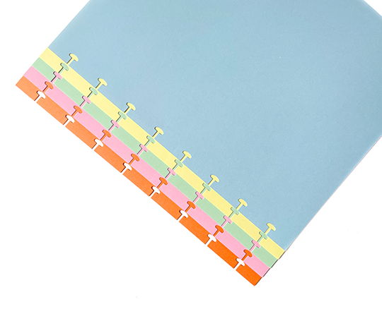 Atoma -Intercalaires en carton coloré