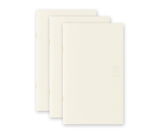 MD Paper set de 3 carnets B6 slim