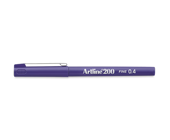 Artline 200 feutre 0,4mm - Violet
