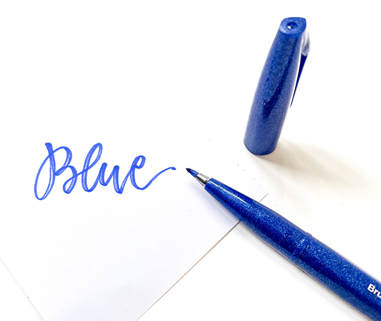 Feutre Brush Sign Pen - Bleu