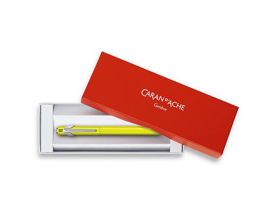 Caran d'Ache - 849 stylo-plume Fluo Line - Jaune