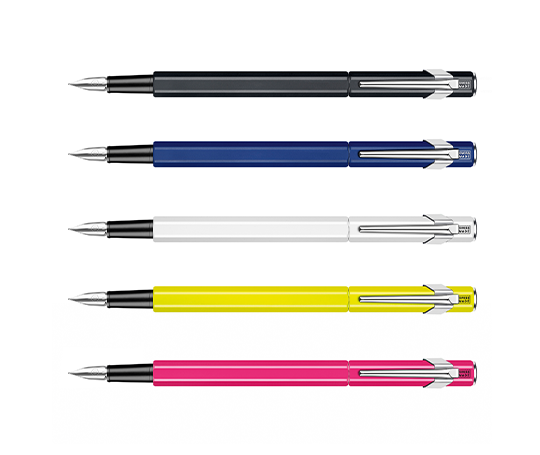 Caran d'Ache - 849 stylo-plume Fluo Line - Jaune