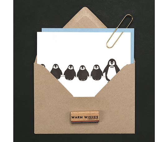 Cachet - Bébé pingouin