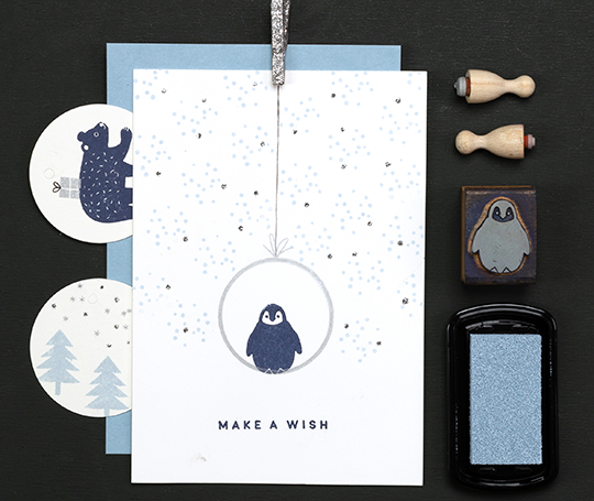 Cachet - Bébé pingouin