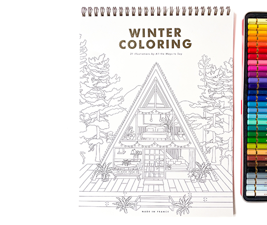 Livre de coloriage - Winter Coloring