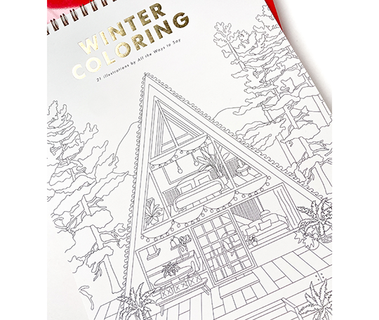 Livre de coloriage - Winter Coloring