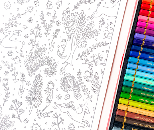 Livre de coloriage - Winter Coloring