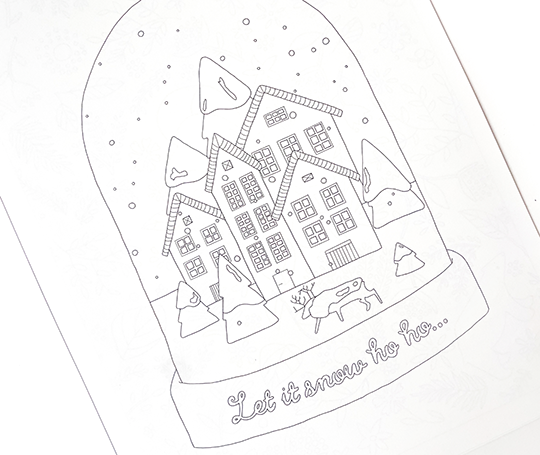 Livre de coloriage - Winter Coloring