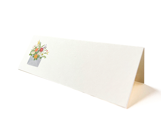 Kartotek ensemble de 10 marque-places fleuris
