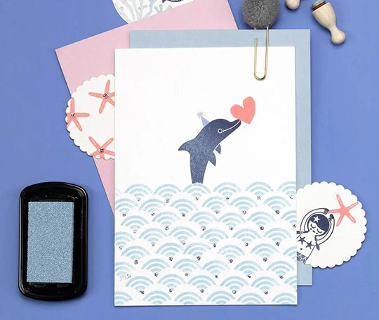 Cachet - Vague Seigaiha