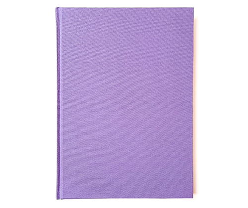 Carnet toilé - Lilac Silk