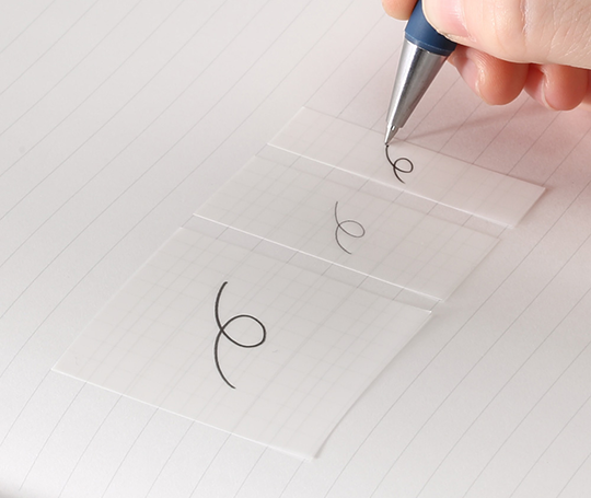 Stàlogy Petites notes adhésives translucides