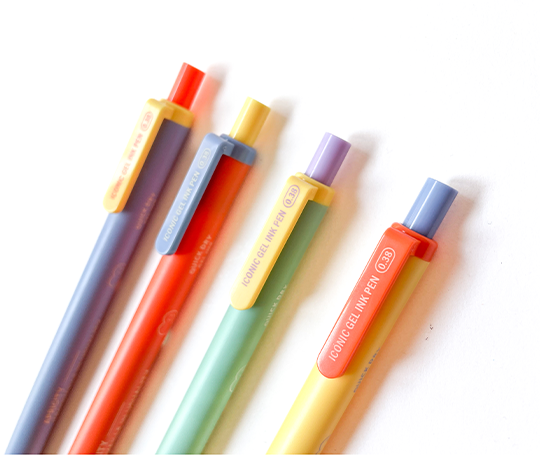 Bubbly Gel Pen 0,38mm - Orange