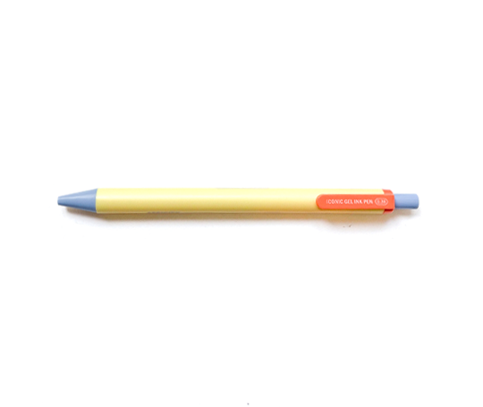 Bubbly Gel Pen 0,38mm - Cream Yellow