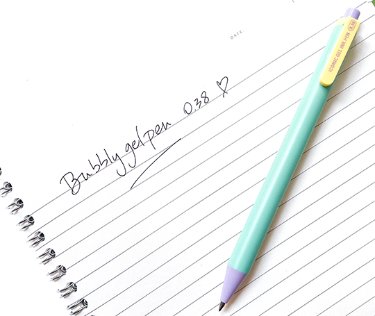 Bubbly Gel Pen 0,38mm - Mint Green