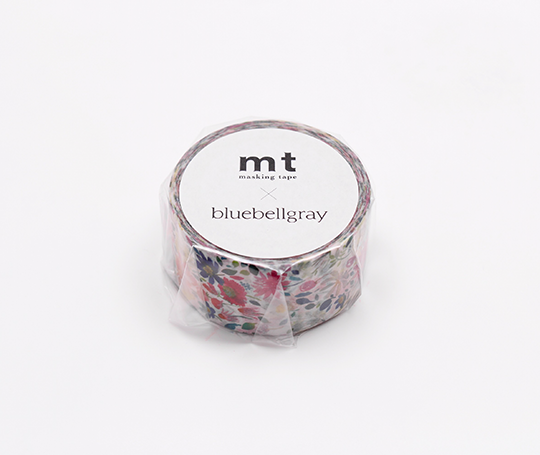 MT Bluebellgray - washi tape Zinnia