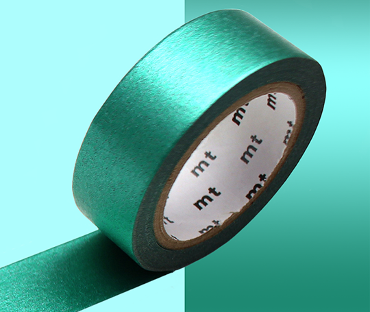 MT uni - washi tape Metallic vert