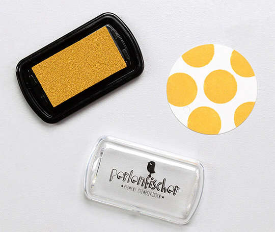 Tampon encreur - Curry