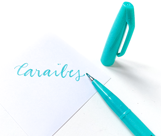 Feutre Brush Sign Pen - Vert emeraude