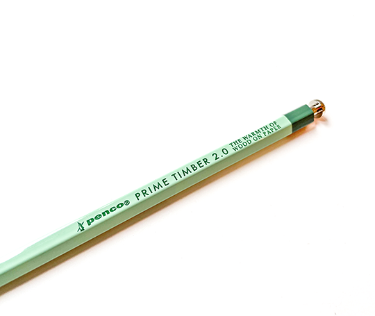Prime Timber porte-mine en bois - 2mm - Menthe