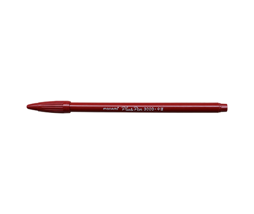 Monami Plus Pen 3000 - Lie de vin