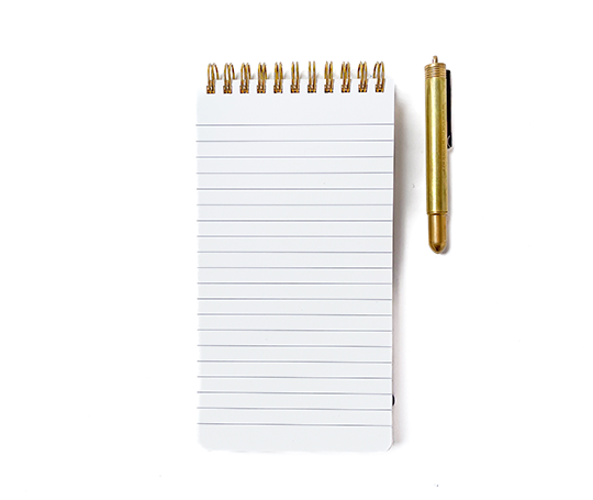 Bloc-notes à spirales "Ring Memo"