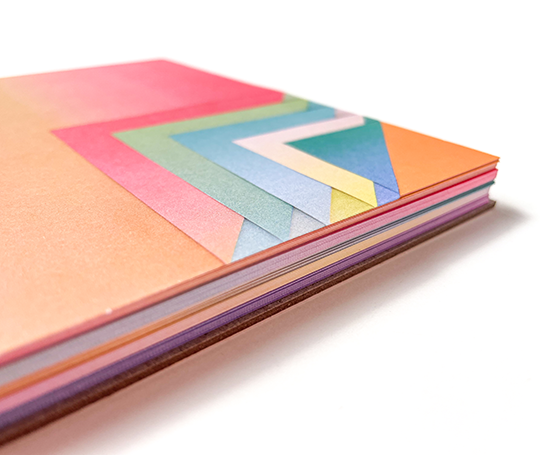 Papier origami 15x15 cm - Linear Gradient