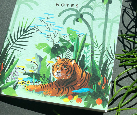 Petit carnet - Le tigre solitaire