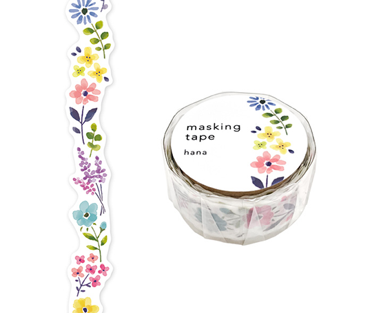 Masking tape découpé - Fleurs