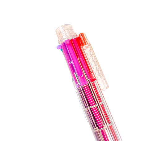 Stylo-gel - 6 couleurs