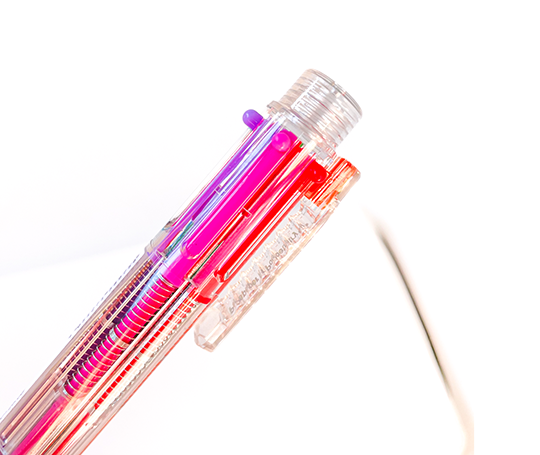 Stylo-gel - 6 couleurs