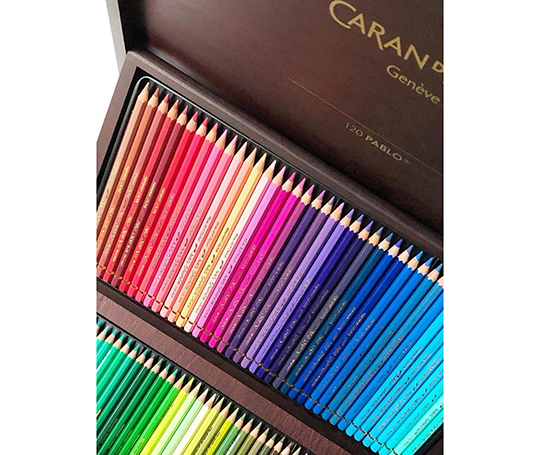 Caran d'Ache - Supracolor boîte en bois de 120 crayons