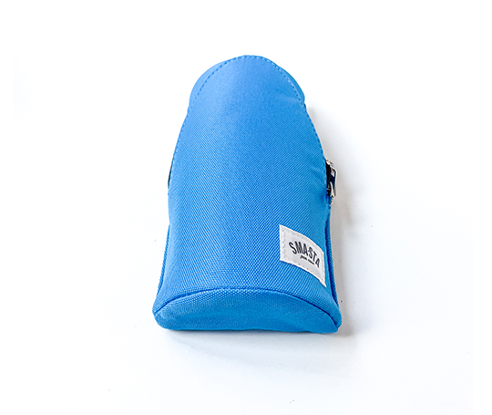 Trousse zipée et aimantée Sma·sta - Cyan