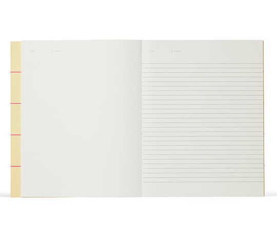 Notem - Carnet UMA - Yellow Check - Large