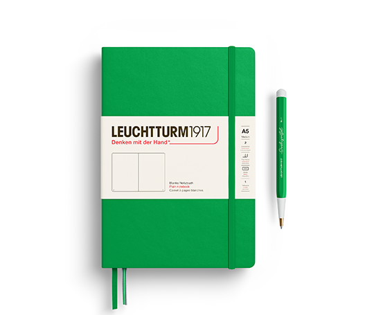 Leuchtturm carnet A5 rigide - Spring Leaf