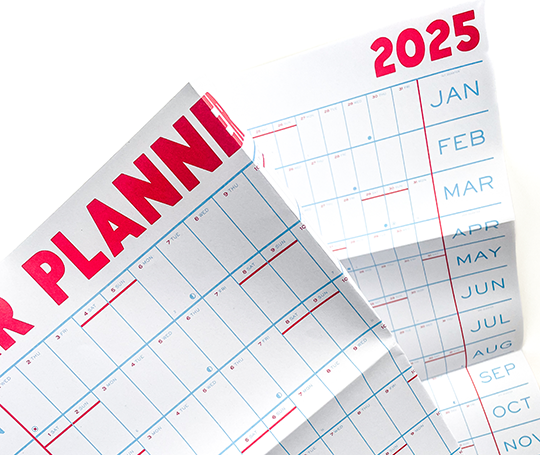 Crispin Finn - Year Planner 2025