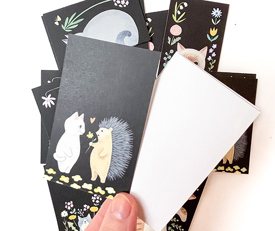 Mini cartes - Chat