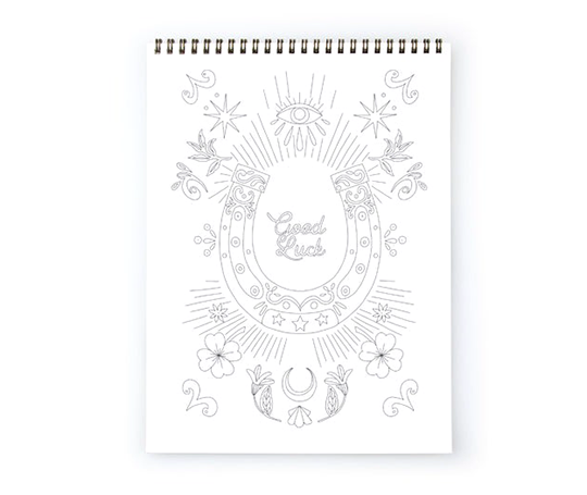Livre de coloriage - Exotic Bathtub