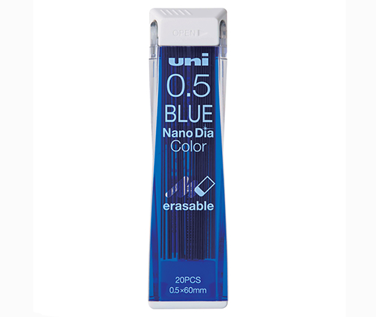 Uni-ball - Mines bleues effaçables 0.5 mm