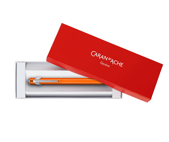 Caran d'Ache - 849 stylo-plume Fluo Line - Orange Fluo