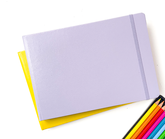 Leuchtturm carnet de croquis A5 (paysage) - Lilac