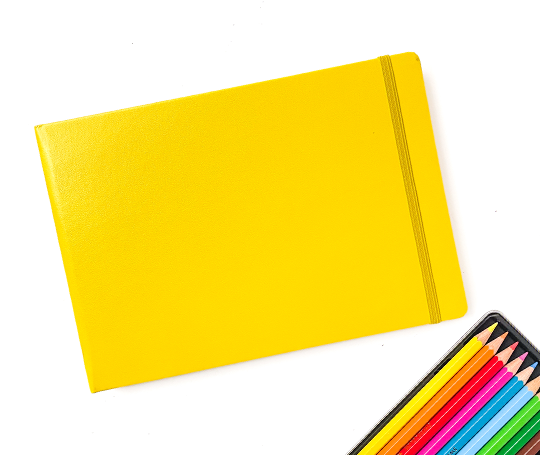 Leuchtturm carnet de croquis A5 (paysage) - Lemon