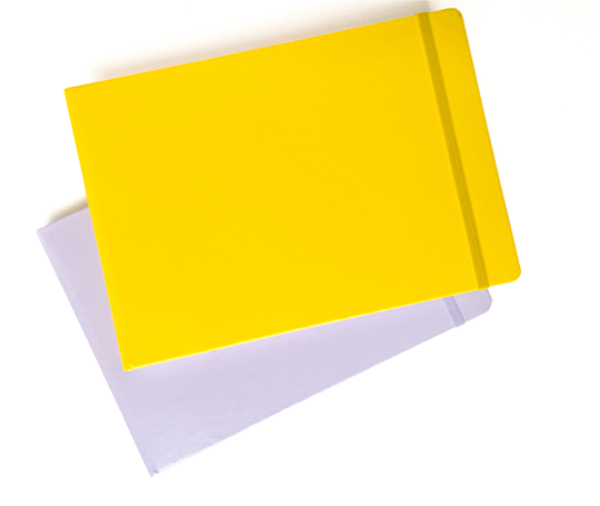 Leuchtturm carnet de croquis A5 (paysage) - Lemon