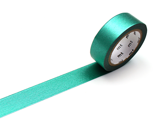 MT uni - washi tape Metallic vert