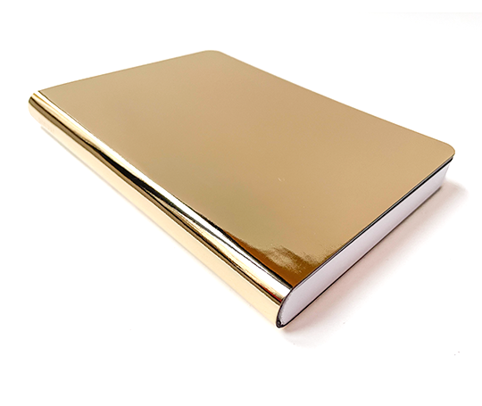 Carnet A6 à couverture souple - Shiny Starlet Doré
