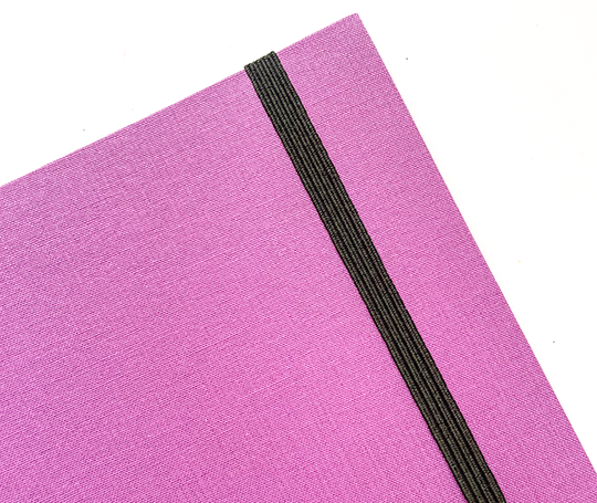 Notem - carnet BEA avec élastique - Lavender