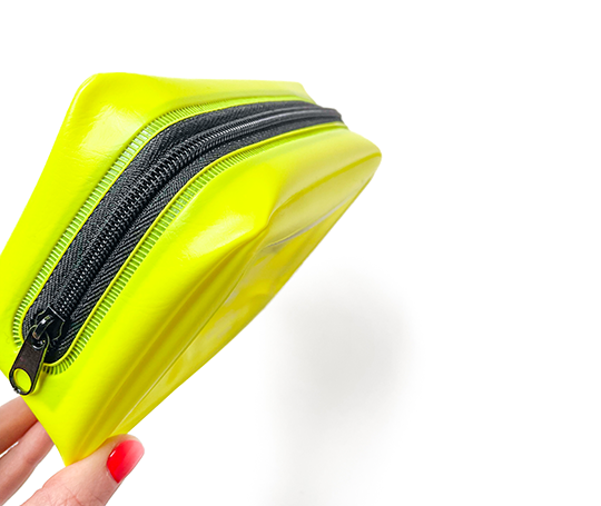 Nähe - Pochette de rangement - Jaune fluo (S)