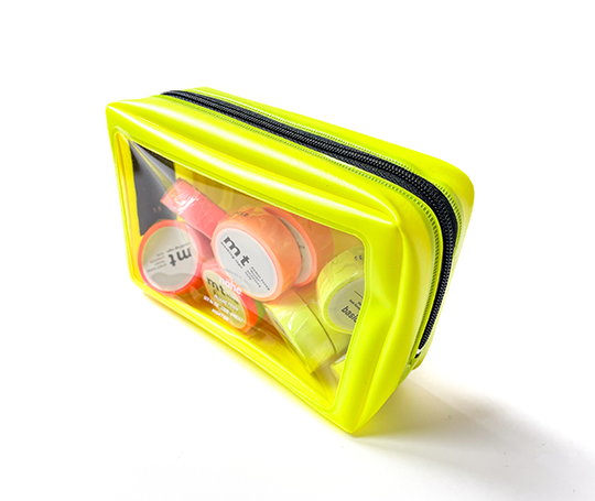 Nähe - Pochette de rangement - Jaune fluo (S)