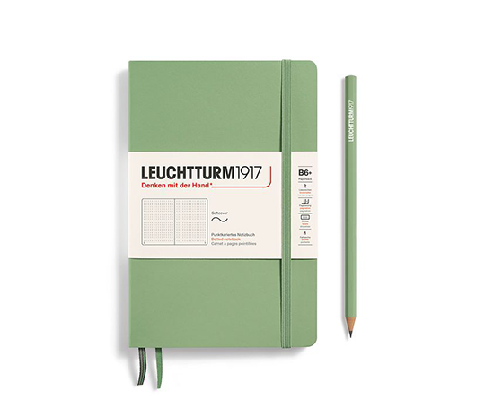 Leuchtturm carnet B6+ souple - Sage